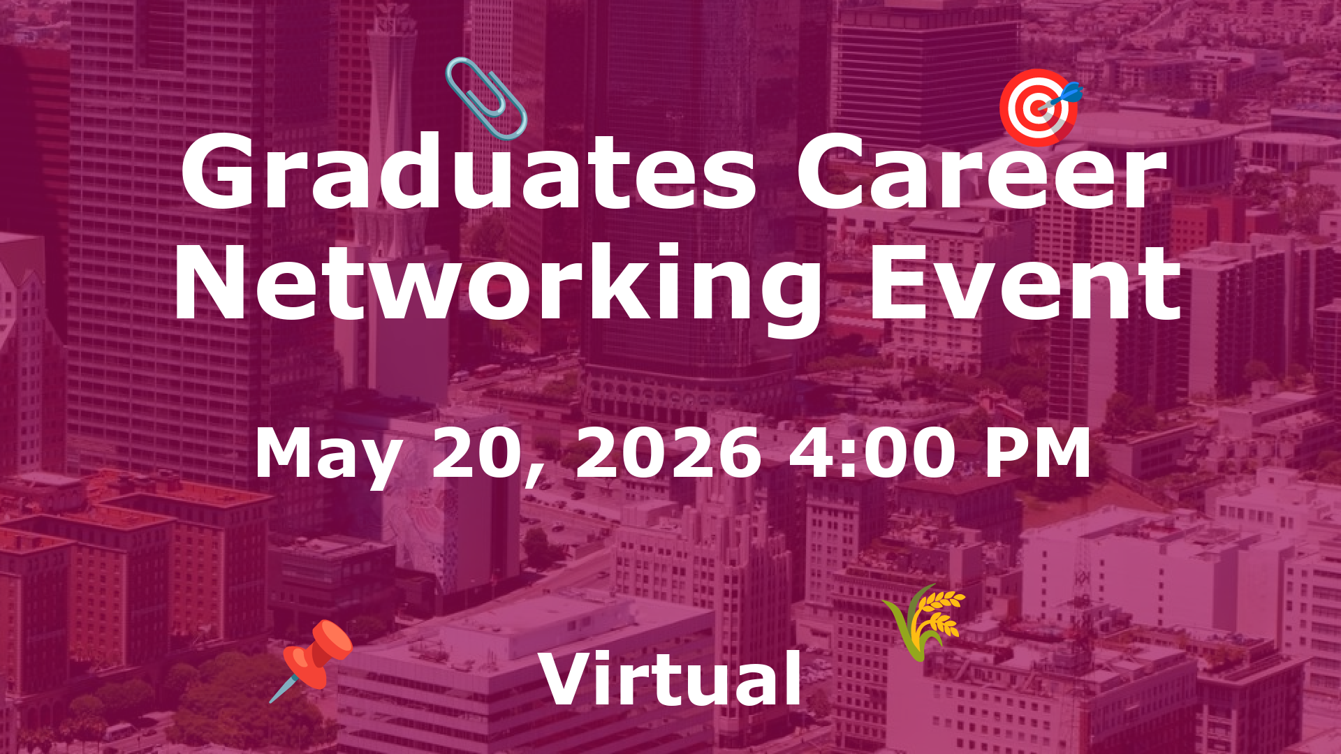 Graduates Career Networking Event event image